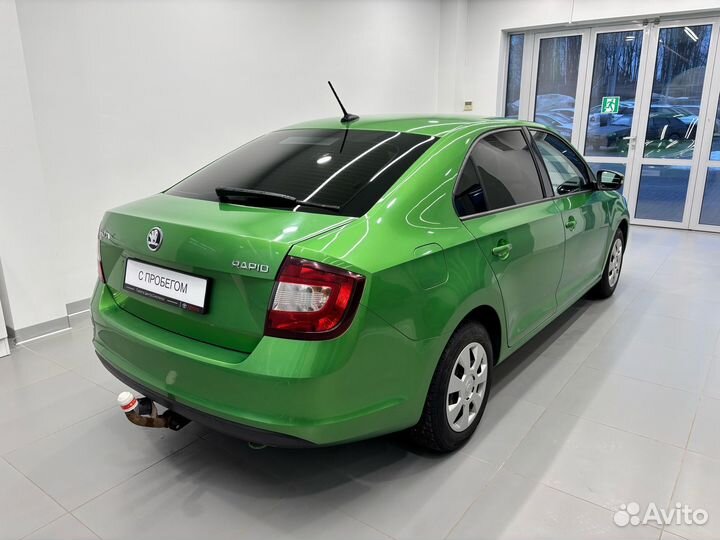 Skoda Rapid 1.6 МТ, 2017, 99 266 км