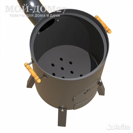 Плита круглая Буржуйка