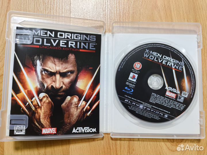 X-MEN origins: wolverine игры PS3