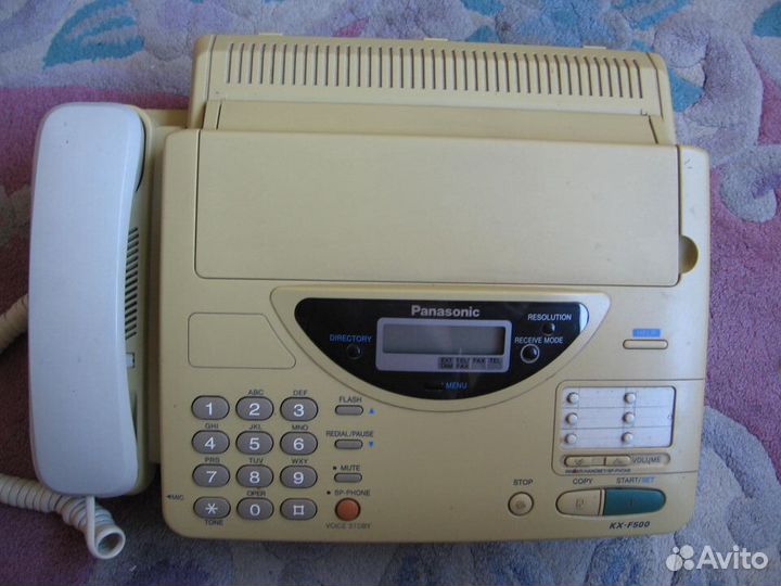 Телефакс Panasonic KX-F500