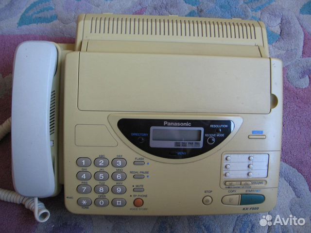 Телефакс Panasonic KX-F500