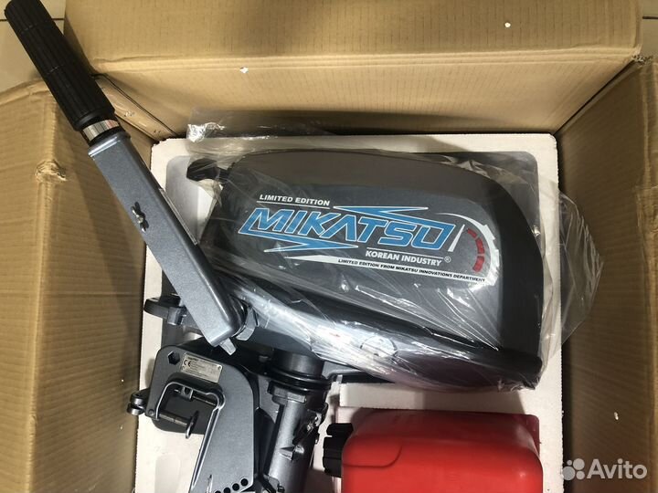 Лодочный мотор Mikatsu (Микатсу) M5FHS + внешний т