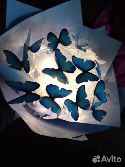 Букет с бабочками