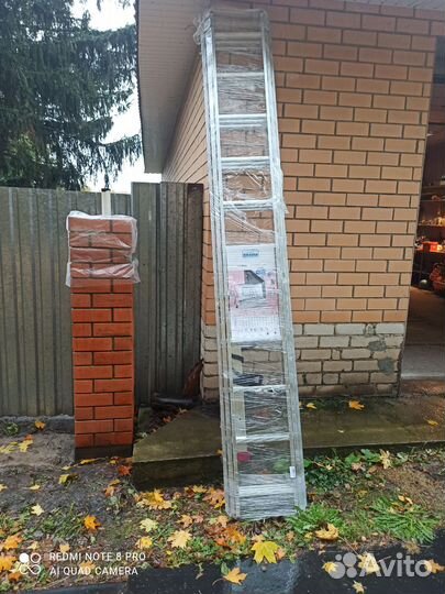 Лестница универсальная раздвижная алюминиевая