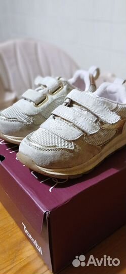 Кроссовки 24 размер Tombi детские на липучке