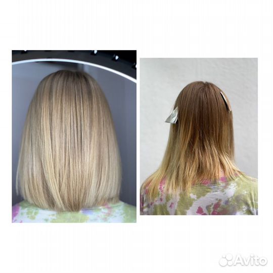 Парикмахер,окрашивание волос,аиртач шатуш