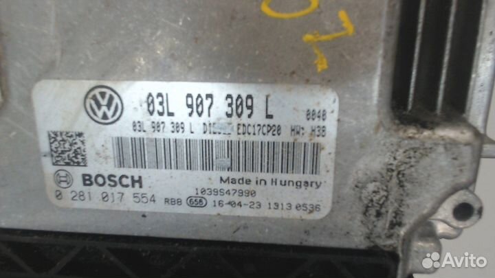 Блок управления двигателем Volkswagen Transporter