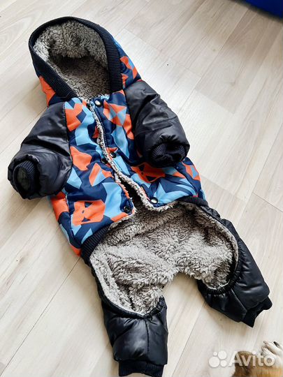 Комбинезон для собак Зима 24 см спина