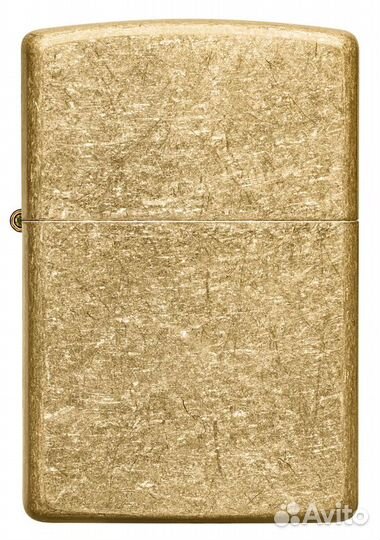 Zippo. Взъерошенная латунь. Редкая. Новая