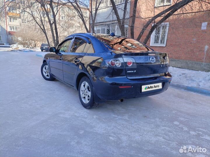 Mazda 3 1.6 МТ, 2007, 332 000 км