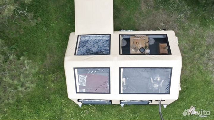 Надувная туристическая палатка