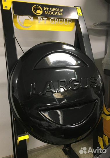 Колпак на запасное колесо LADA largus Черный