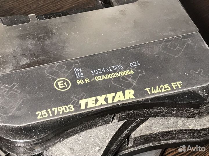 Тормозные колодки mercedes