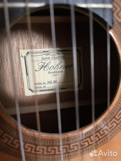 Гитара hohner hc 06