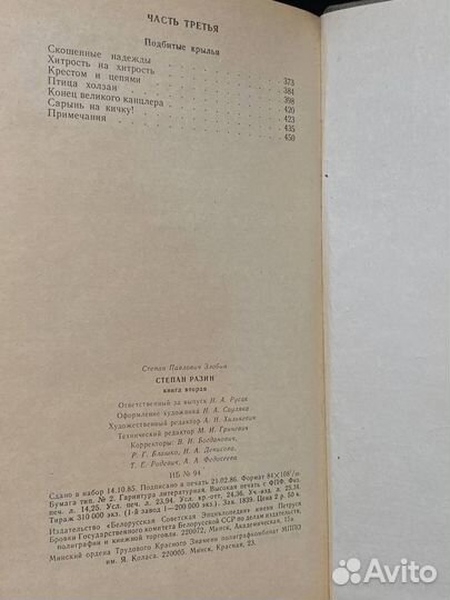 Степан Разин. Книга 2