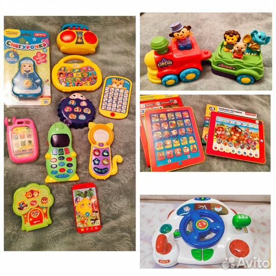 Развивающие музыкальные игрушки