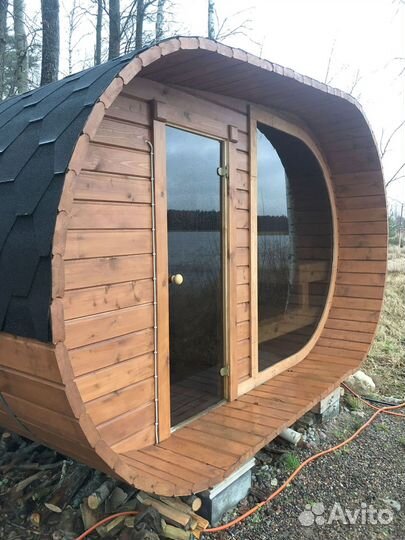 Баня бочка под ключ от производителя