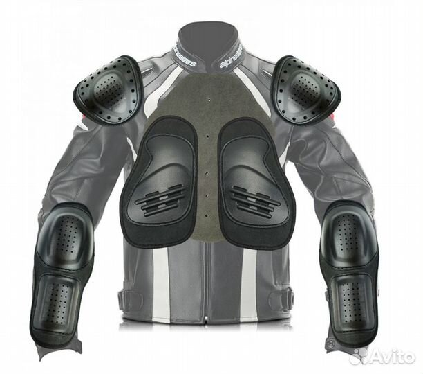 Мотокуртка alpinestars с защитой