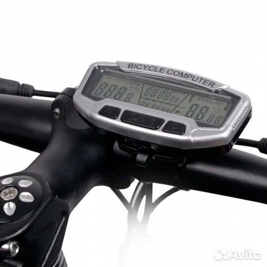 Велокомпьютер водонепроницаемый, 27 функций