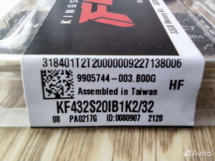 Hyperx DDR4 16гб одна плашка