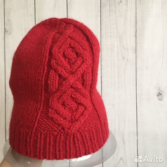 Шапка - бини вязаная