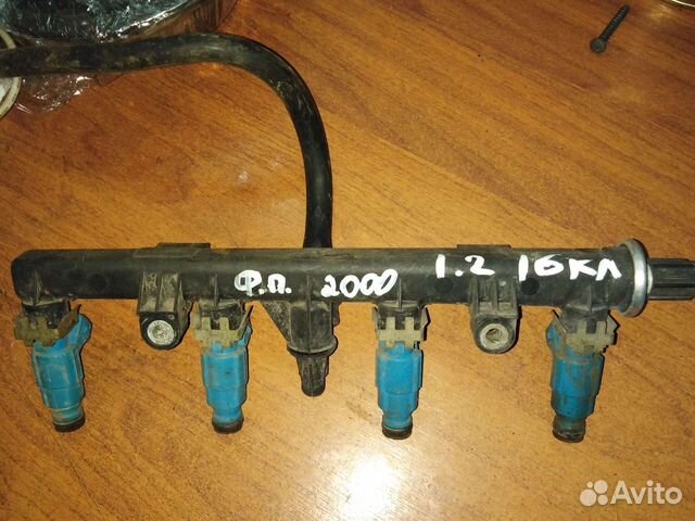 Топливная рампа Фиат Пунто 2 1.2 16 кл