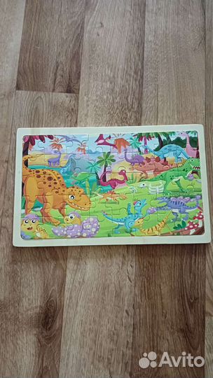 Деревянные пазлы