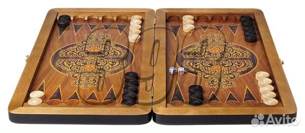 Нарды Питон (средние, кожа) (38215)