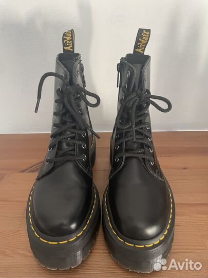 Ботинки Dr Martens Jadon Polished Smooth Black