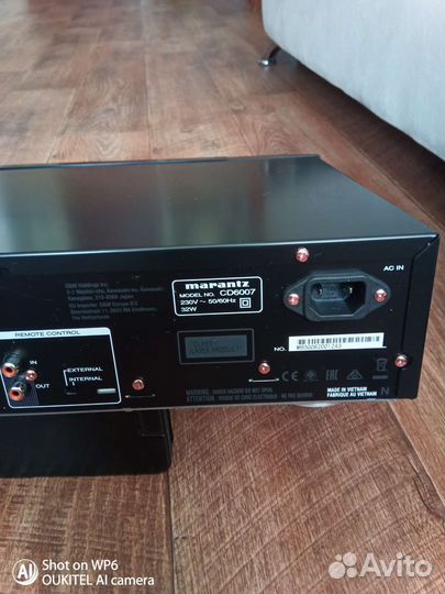 Проигрыватель CD дисков marantz 6007. 220вольт