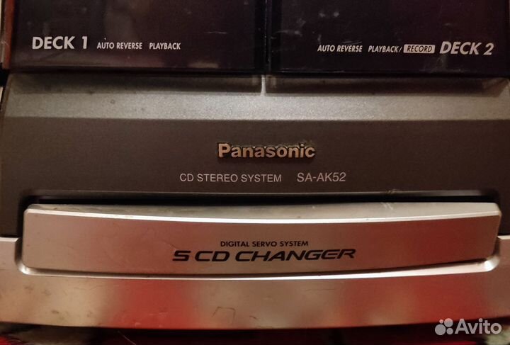 Музыкальный центр panasonic sa ak 52