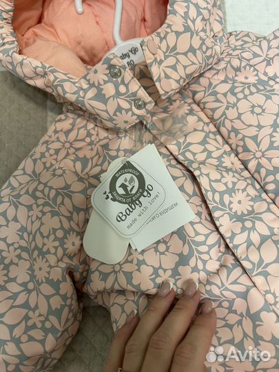 Комбинезон зимний Baby Go 80 размер новый