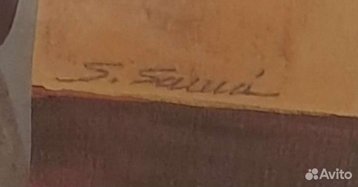 Картина маслом на холсте цветы