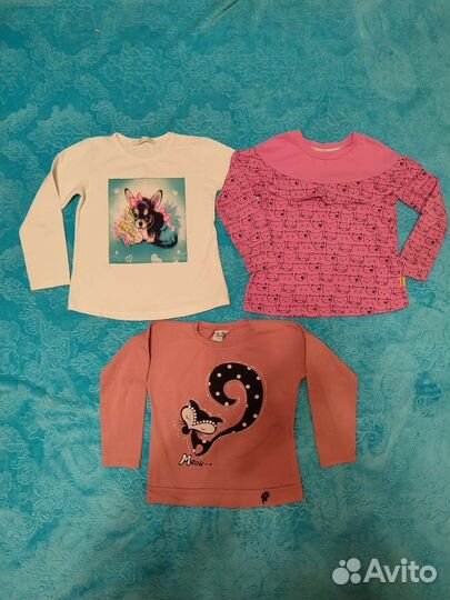 Вещи пакетом для девочки (110 размер)