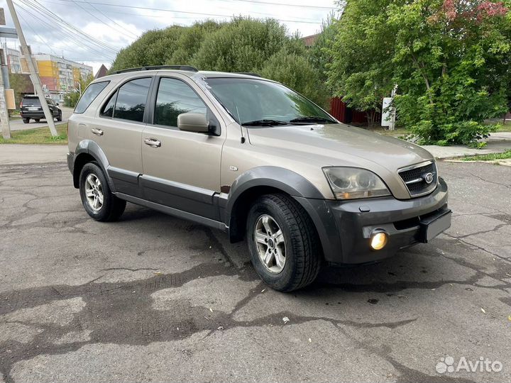 Kia Sorento 2.5 AT, 2004, 130 000 км