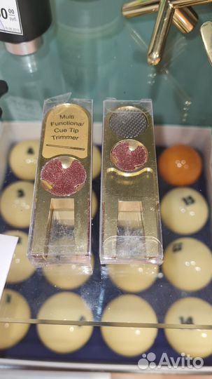 Две точилки для ремонта кия