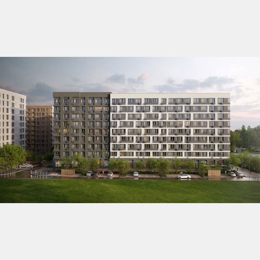 2-к. квартира, 57,2 м², 3/9 эт.