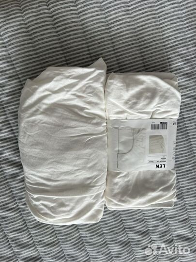 Простынь на резинке 80 на 130 IKEA
