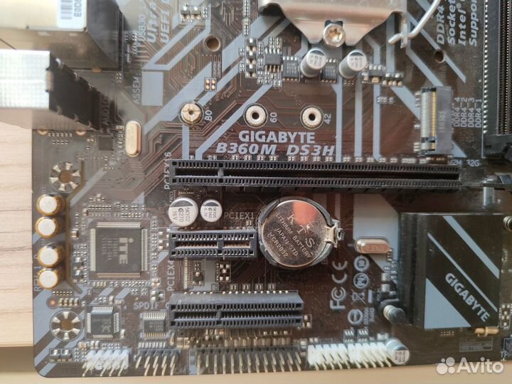 Материнская плата gigabyte b360m ds3h
