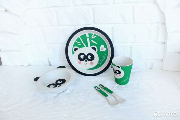 Наборы бамбуковой посуды Балерина