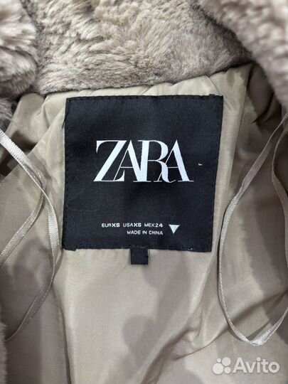 Шуба zara xs