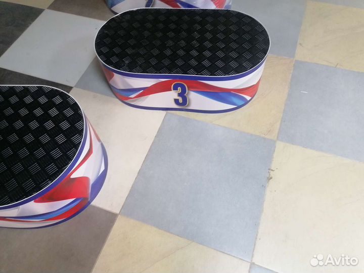 Пьедестал для награждения победителей соревнований