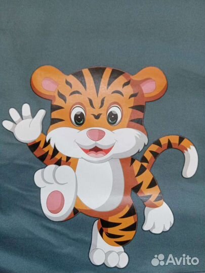 Подарок хозяющке. Фартук с тигрятами. Фартук кух