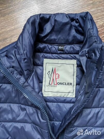 Куртка демисезонная Moncler джинсы Control 98-104