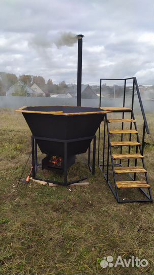 Банный чан без посредников в наличии из нержавейки