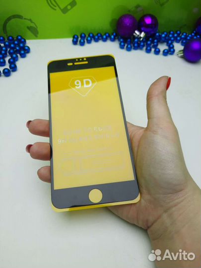 Защитное стекло на iPhone 6/7/8+