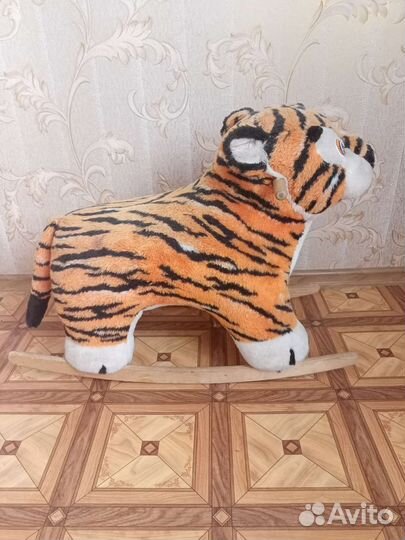 Мягкая игрушка тигренок качеля