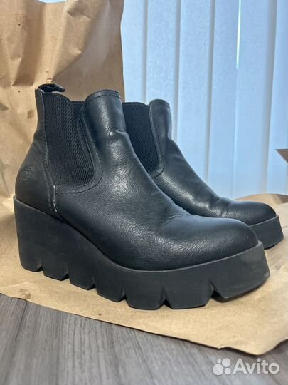 Ботинки кожзам