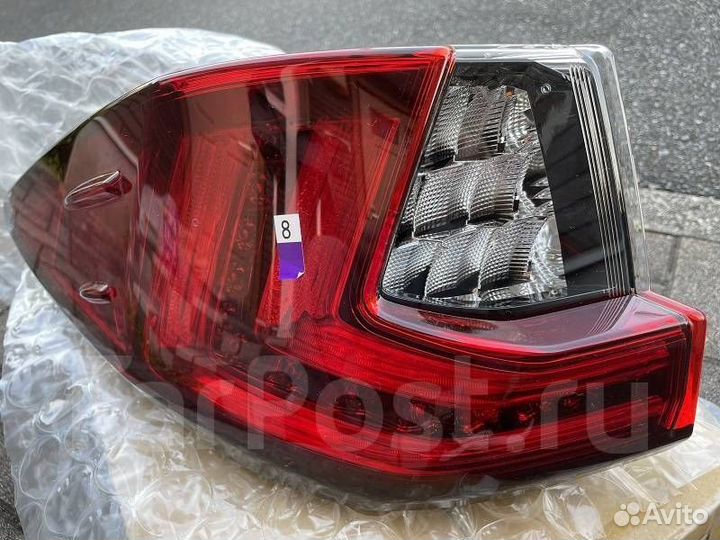 Фонари рестайлинг на Lexus RX4 RX350 RX450h