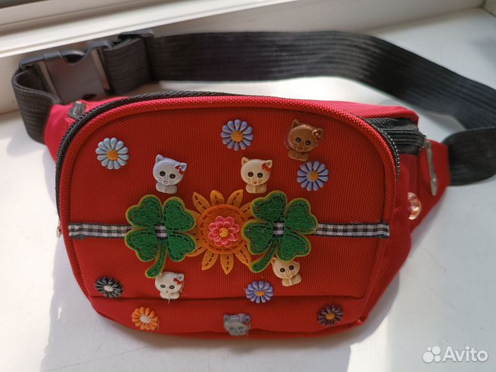 Сумка на пояс для девочки